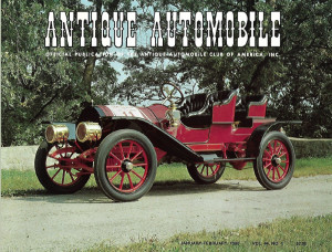 ANTIQUE AUTOMOBILE 1980 JAN - '09 CADILLAC ROADSTER,'29 FORD TOWN SEDAN,'09 REO